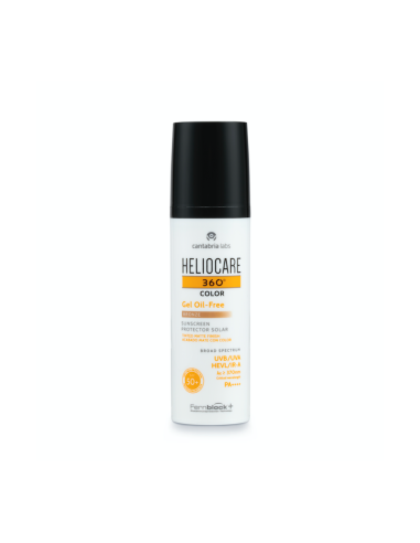 HELIOCARE 360º SPF 50+ COLOR GEL OIL-FREE PROTECTOR SOLAR 1 ENVASE 50 ML COLOR BRONZE