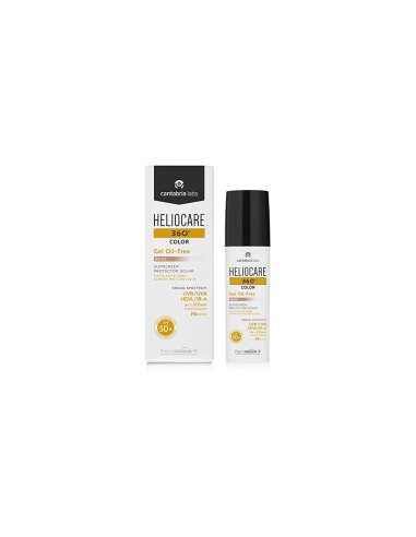 HELIOCARE 360º SPF 50+ COLOR GEL OIL-FREE PROTECTOR SOLAR 1 ENVASE 50 ML COLOR BEIGE