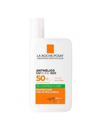 ANTHELIOS OIL CONTROL FLUID UVMUNE 400 SPF 50+ 1 ENVASE 50 ML