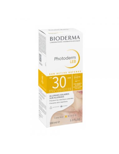 PHOTODERM LEB SPF 30 UVA 43 BIODERMA 1 TUBO 100 ML