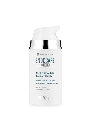 ENDOCARE CELLAGE CUELLO Y ESCOTE REAFIRMANTE UNIFICA EL TONO 1 ENVASE 80 ML