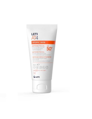 LETIAT4 DEFENSE FACIAL SPF50+ 1 TUBO 50 ML