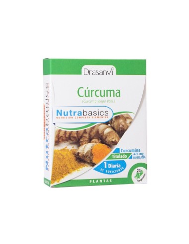 DRASANVI NUTRABASICOS CURCUMA 24 CAPS