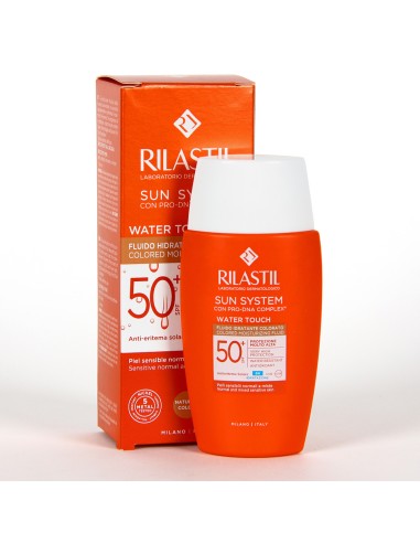 RILASTIL SUN SYSTEM SPF 50+ WATER TOUCH COLOR 1 ENVASE 50 ML