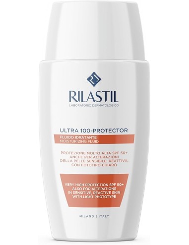 RILASTIL SUN SYSTEM ULTRA 100 PROTECTOR FLUIDO 50 +25 ML GRATIS