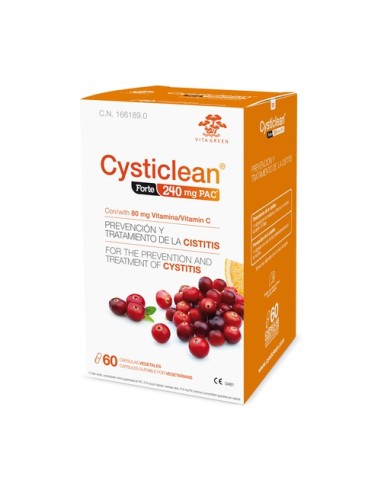 CYSTICLEAN FORTE 240 MG 60 CAPSULAS