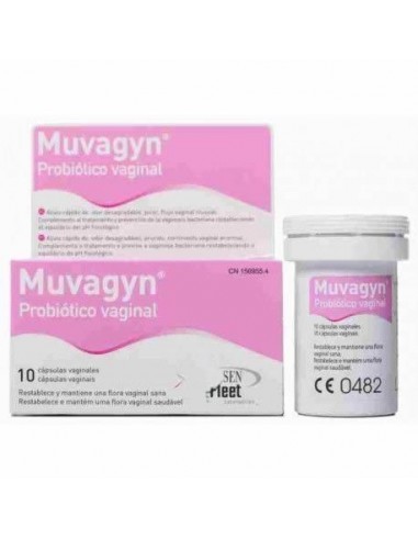 Muvagyn Probiotico Capsula Vaginal 10 Capsulas Vaginales