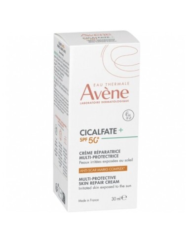 AVENE CICALFATE+ SPF 50+ CREMA REPARADORA MULTIPROTECTORA 1 ENVASE 40 ML