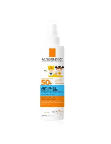 ANTHELIOS UVMUNE400 DERMO-PEDIAT SPRAY INVISIBLE SPF 50+ 1 ENVASE 200 ML