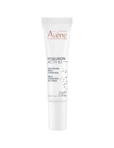 AVENE HYALURON ACTIV B3 CUIDADO DE OJOS DE TRIPLE CORRECCION 1 TUBO 15 ML