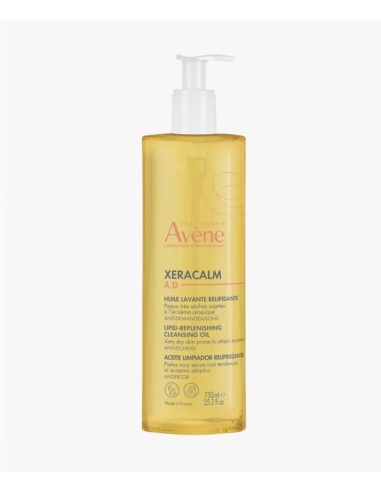 AVENE XERACALM A.D. ACEITE LIMPIADOR RELIPIZANTE 1 ENVASE 750 ML