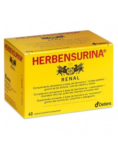 Herbensurina Renal 40 Sobres