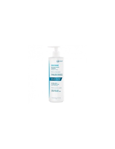 DEXYANE GEL LIMPIADOR SOBREGRASO DUCRAY 1 ENVASE 400 ML