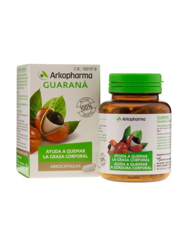 ARKOCAPSULAS GUARANA BIO 80 CAPSULAS