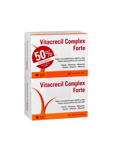 PACK VITACRECIL COMPLEX FORTE 90 CAPSULAS