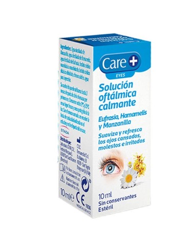 CARE+ SOLUCION OFTALMICA CALMANTE CON EXTRACTOS NATURALES 1 ENVASE 10 ML