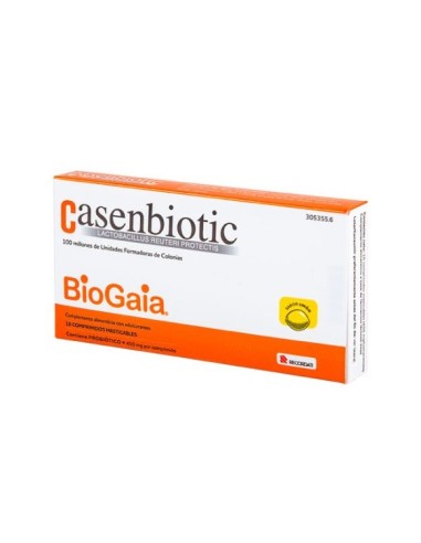 Casenbiotic 10 Comprimidos Sabor Limon