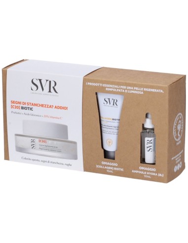 PACK SVR [C20] BIOTIC CREMA 50ML + AMPOLLA HIDRA B3 + COLLAGEN BIOTIC 15 ML