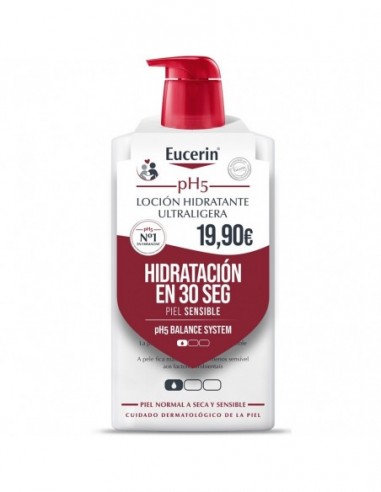 Eucerin Locion Ultraligera 1 Litro Pvp 19.90