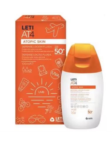 LETIAT4 DEFENSE LOCION FLUIDA SPF 50+ 1 ENVASE 100 ML