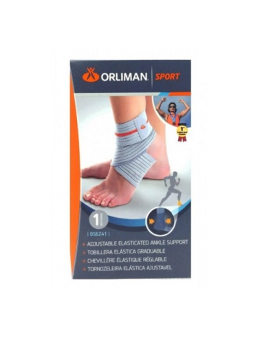 TOBILLERA ELASTICA GRADUABLE ORLIMAN SPORT OS6241 1 UNIDAD TALLA 3