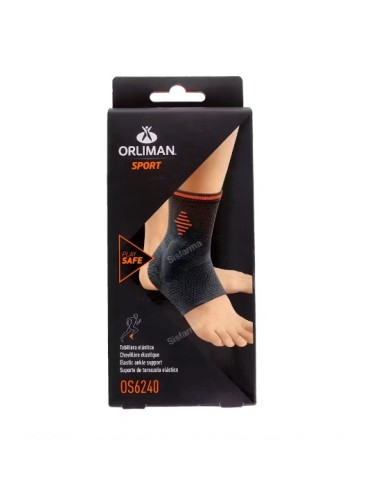 TOBILLERA ELASTICA CON GEL PADS ORLIMAN SPORT OS6240 1 UNIDAD TALLA 3