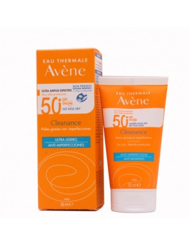 AVENE CLEANANCE SOLAR SPF 50+ MUY ALTA PROTECCION 1 ENVASE 50 ML