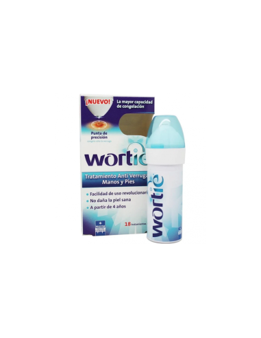 WORTIE TRATAMIENTO ANTI VERRUGAS MANOS Y PIES 1 ENVASE 50 ML