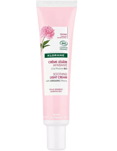 KLORANE CREMA RICA CALMANTE A LA PEONIA BIO 1 ENVASE 40 ML