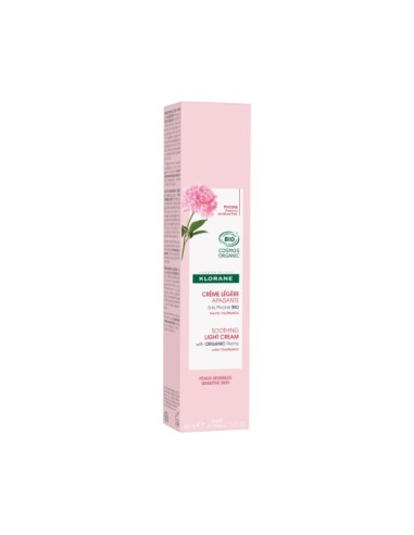 KLORANE CREMA LIGERA CALMANTE A LA PEONIA BIO 1 ENVASE 40 ML