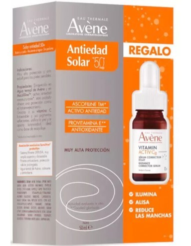 Avene Cuidado Solar Antiedad Spf 50+ 1 Envase 50 Ml