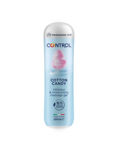 CONTROL COTTON CANDY GEL DE MASAJE HIDRATANTE 1 ENVASE 200 ML