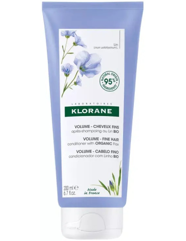 KLORANE ACONDICIONADOR AL LINO BIO 1 TUBO 200 ML