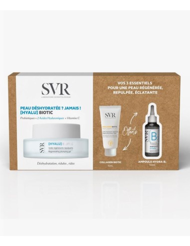 PACK SVR HYALU BIOTIC GEL 50ML + SERUM SVR B3 10ML + COLLAGEN BIOTIC CREMA 15ML