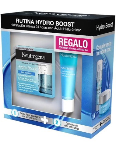 PACK NEUTROGENA HYDRO BOOST GEL DE AGUA 50ML + CONTORNO OJOS HYDRO BOOST 15ML