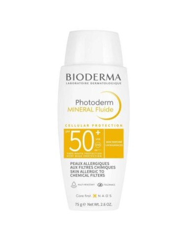 PHOTODERM MINERAL FLUIDO SPF 50+ BIODERMA 1 ENVASE 75 G