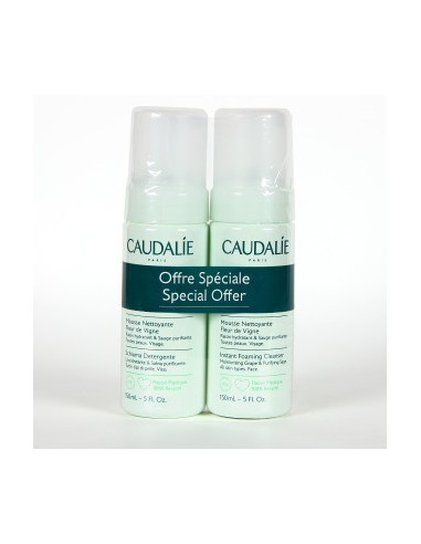 PACK CAUDALIE DUPLO VINOCLEAN ESPUMA LIMPIADORA 150 ML