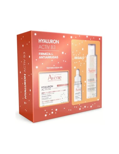 AVENE PACK HYALURON ACTIV B3 AQUA GEL 50ML + AGUA MICELAR 100ML + SERUM ACTIV B3 10ML REGALO