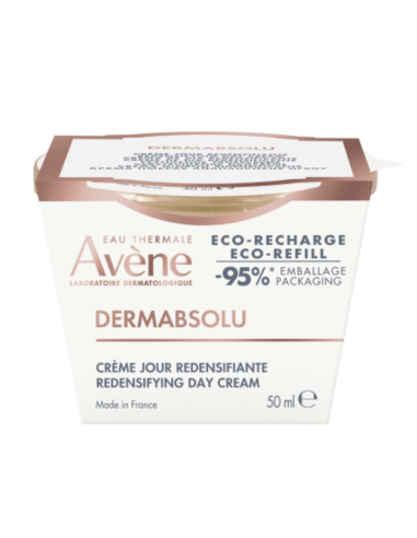 AVENE DERMABSOLU CREMA DE DIA REDENSIFICANTE 1 ENVASE 50 ML ECO RECARGA