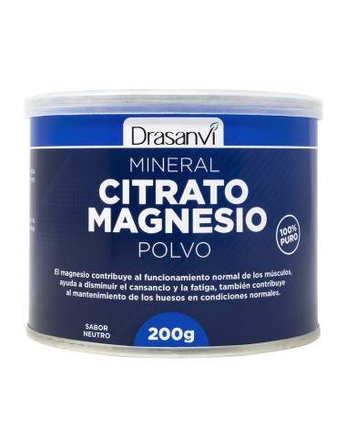 DRASANVI MINERAL CITRATO DE MAGNESIO 200G