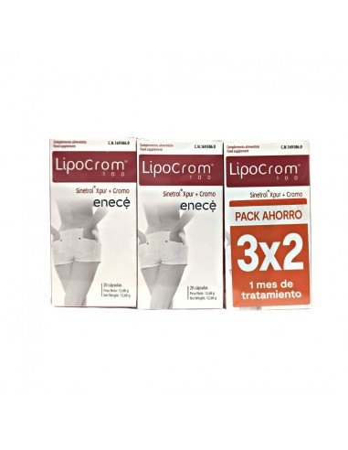 LIPOCROM 100 3X2 1 MES DE TRATAMIENTO