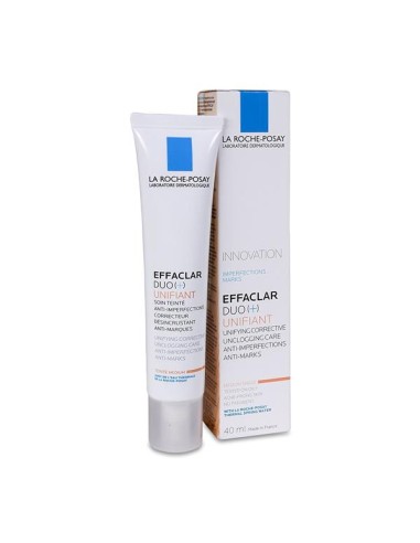 EFFACLAR DUO (+) UNIFIANT 1 TUBO 40 ML TONO MEDIUM