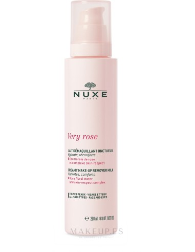 NUXE VERY ROSE LECHE DESMAQUILLANTE CREMOSA 200ML