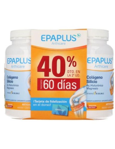 PACK EPAPLUS COLAGENO+MAGNESIO+HIALURONICO LIMON 325G + 325G