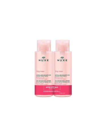 NUXE VERY ROSE AGUA MICELAR 3 EN 1 (2 X 400 ML)