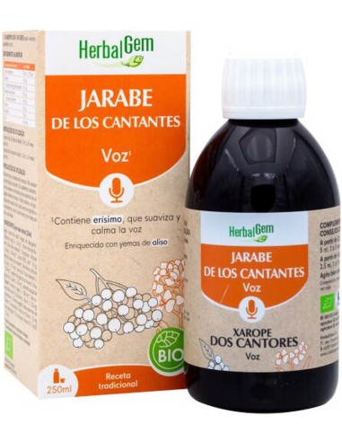 HERBALGEM JARABE CANTANTES 250ML