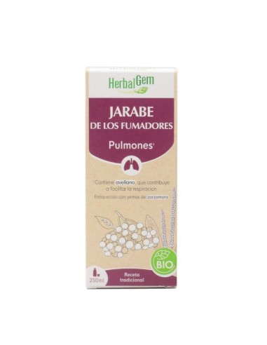 HERBALGEM JARABE FUMADORES 250ML