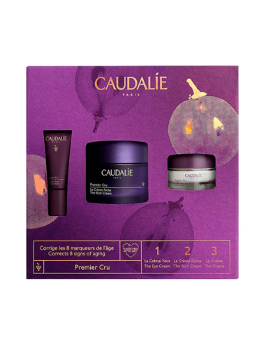 CAUDALIE COFRE PREMIER CRU (CREMA PREMIER CRU 50ML+ CONTORNO DE OJOS PREMIER CRU 5ML+ CREMA PREMIER CRU 15ML)