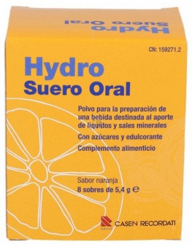 Hydro Suero Oral 8 Sobres 5,4 G