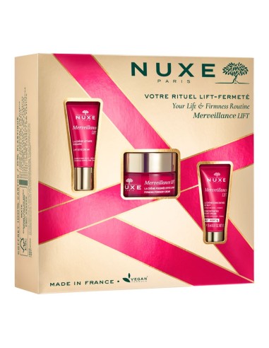 NUXE COFRE MERVEILLEANCE LIFT CREMA 50 ML + CONTORNO DE OJOS 15 ML + CREMA CONCENTRADA NOCHE 15 ML